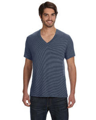 Alternative Men's Feeder Stripe VAA1933 Neck 