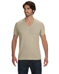 Alternative Men's Feeder Stripe VAA1933 Neck 