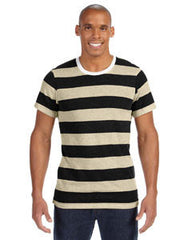 Alternative Men's Ugly Stripe Crew AA1935J  EC TR V BLK/E ST 