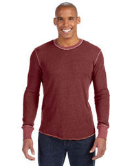 Alternative Men's Feeder Stripe LongAA3072 Sleeve Crew 