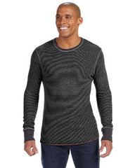 Alternative Men's Feeder Stripe LongAA3072 Sleeve Crew 