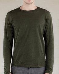 Alternative Men's 3.7 oz. Joey Slub LongAA4847 Sleeve Crew 