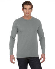 Alternative Men's 3.7 oz. Joey Slub LongAA4847 Sleeve Crew 
