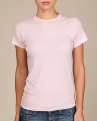 Alternative Men's 3.5 oz. Organic Basic Crew AA6005  EARTH PINK RIBBON 