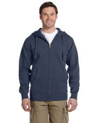 econscious Men's 9 oz. Organic/Recycled FullEC5650 Zip Hood 